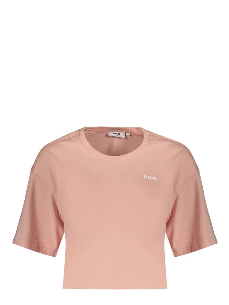 Pink Cotton Women's T-Shirt