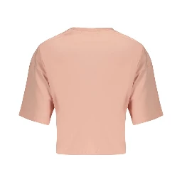 Pink Cotton Women's T-Shirt