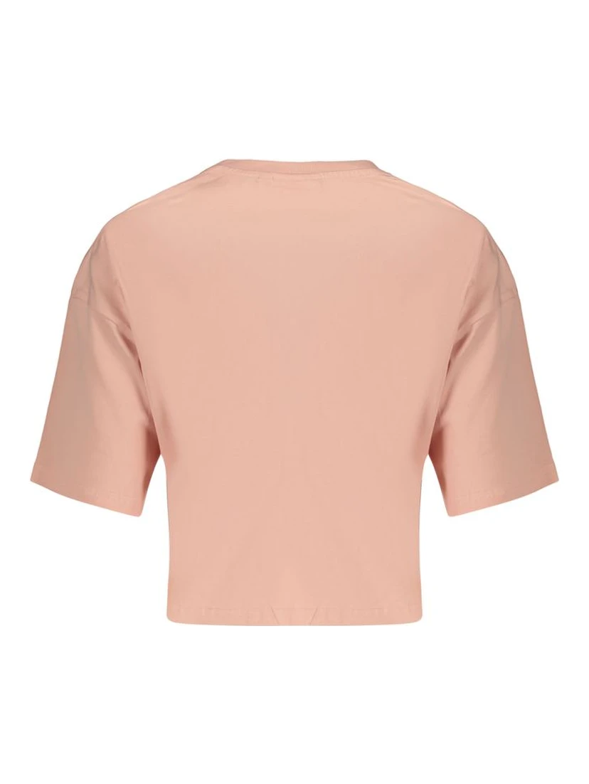 Pink Cotton Women's T-Shirt