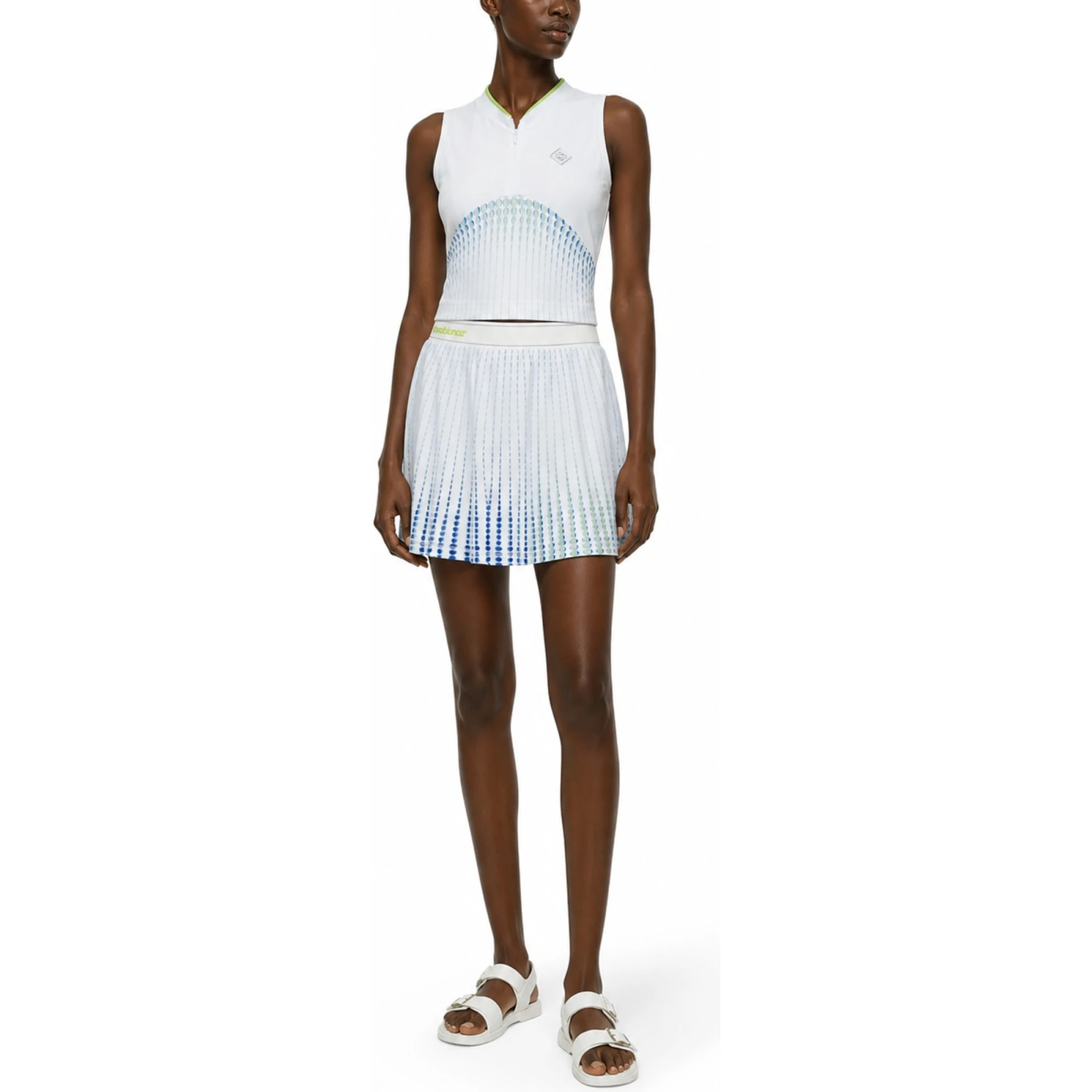 MINISKIRT WITH "GRADIENT" PRINT