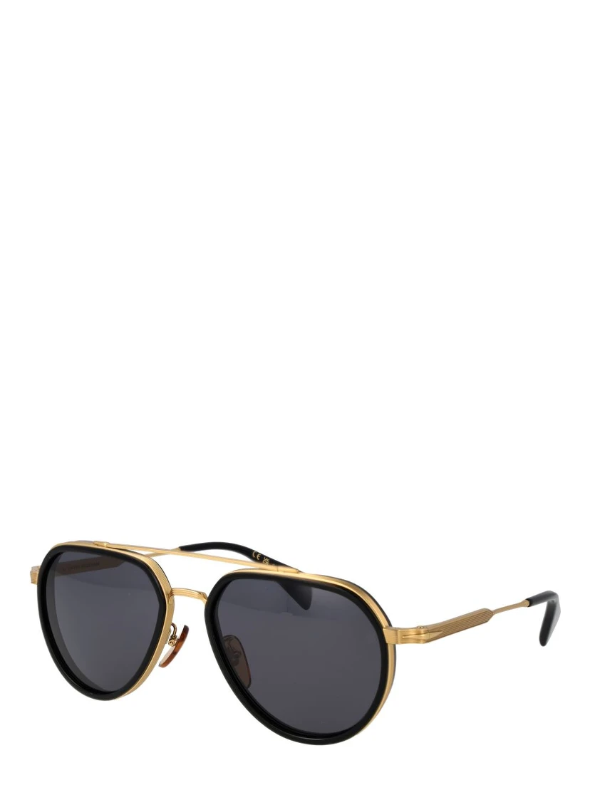 Black Metal Sunglasses