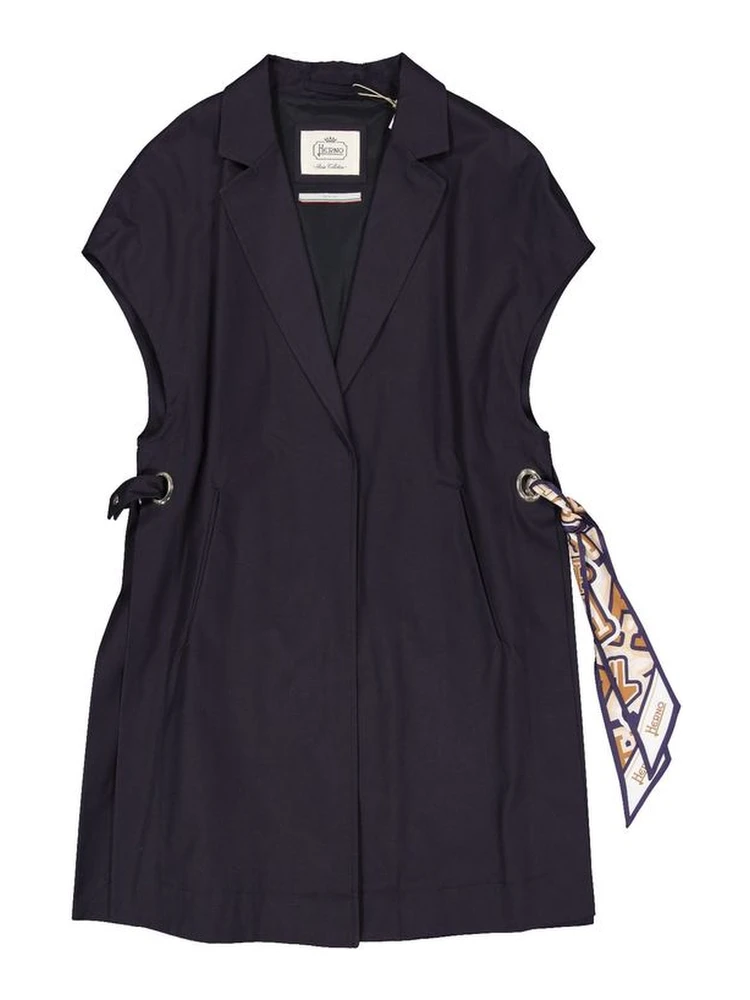 Blue Cotton Coat