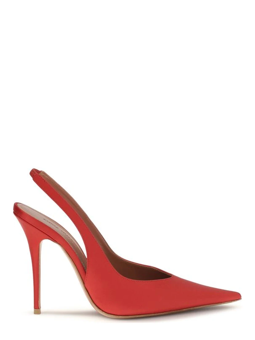 Multicolor Silk Pumps