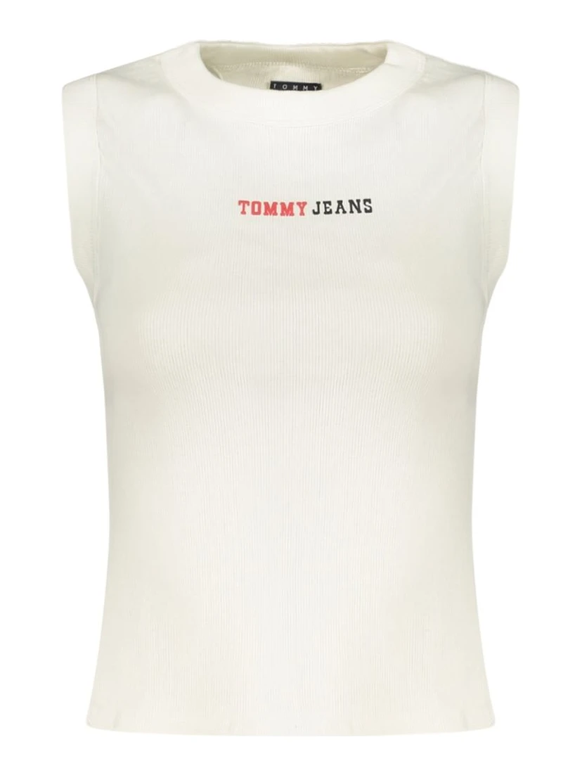 White Cotton Women's Tank