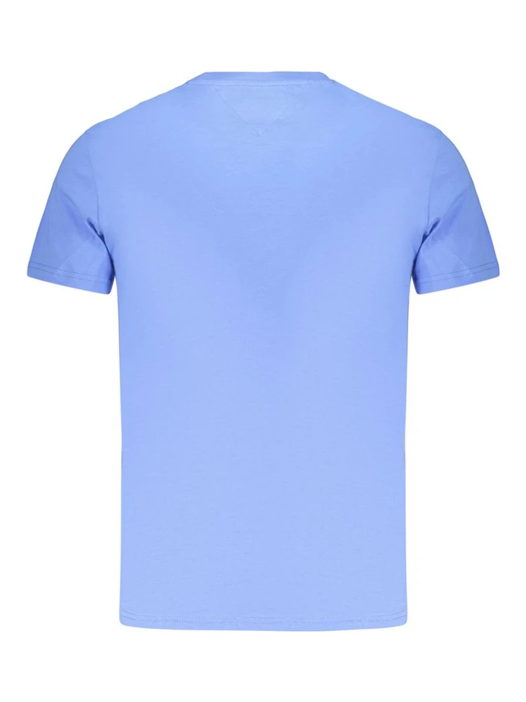 Light Blue Cotton Men's T-Shirt alternative
