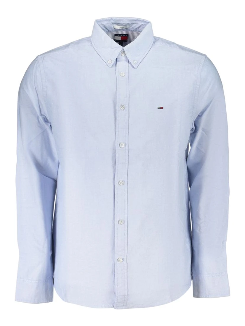 Azzurro Cotton Men's Shirt