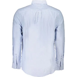 Azzurro Cotton Men's Shirt