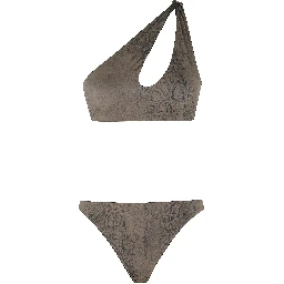 BIKINI CUT MONOSPALLA STAMPA PITONE