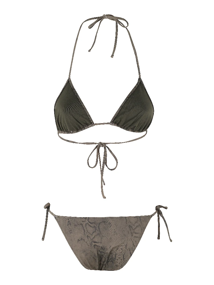 BIKINI TRIANGOLO STAMPA PITONE alternative
