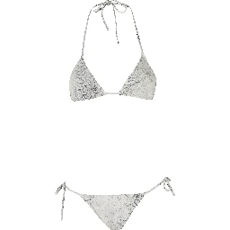 BIKINI TRIANGOLO STAMPA PITONE