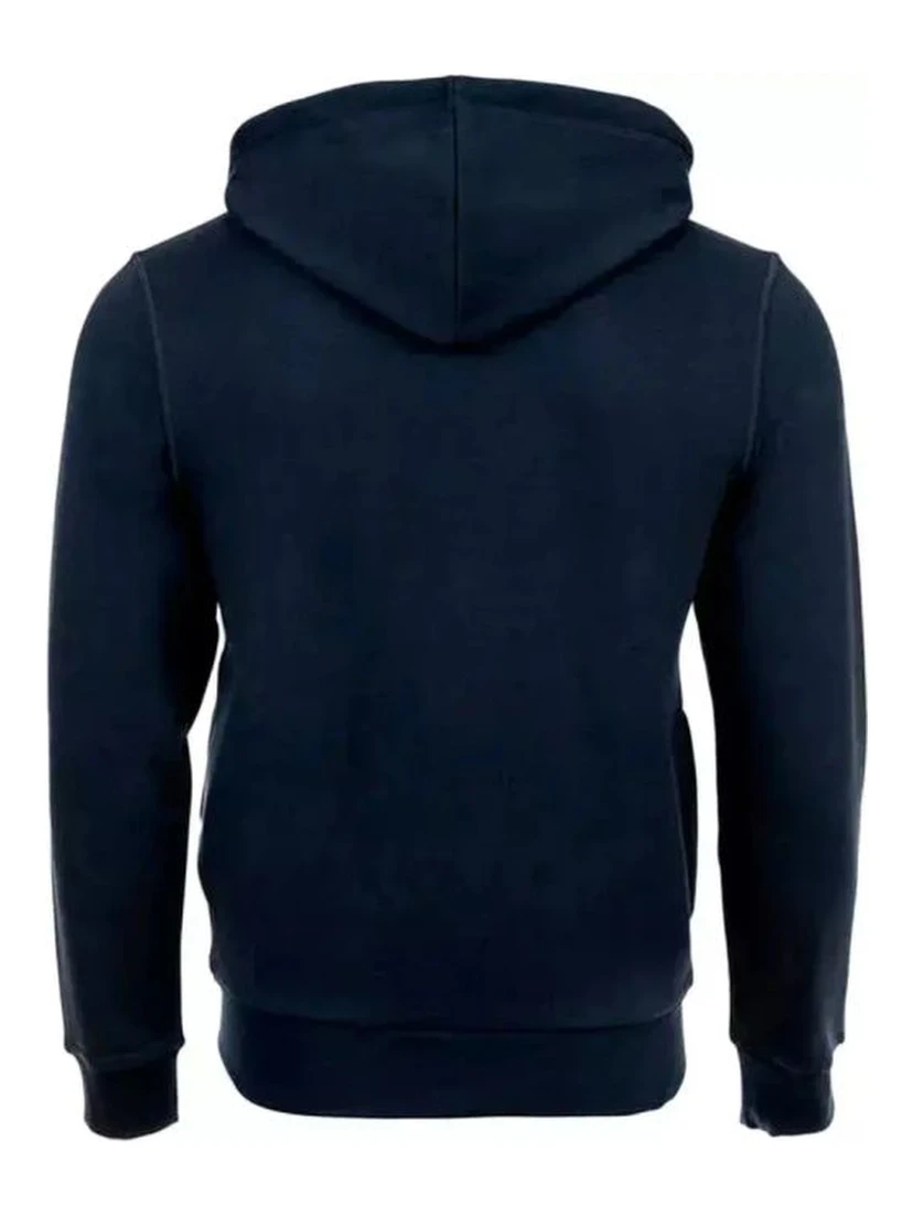 Blue Cotton Hoodie