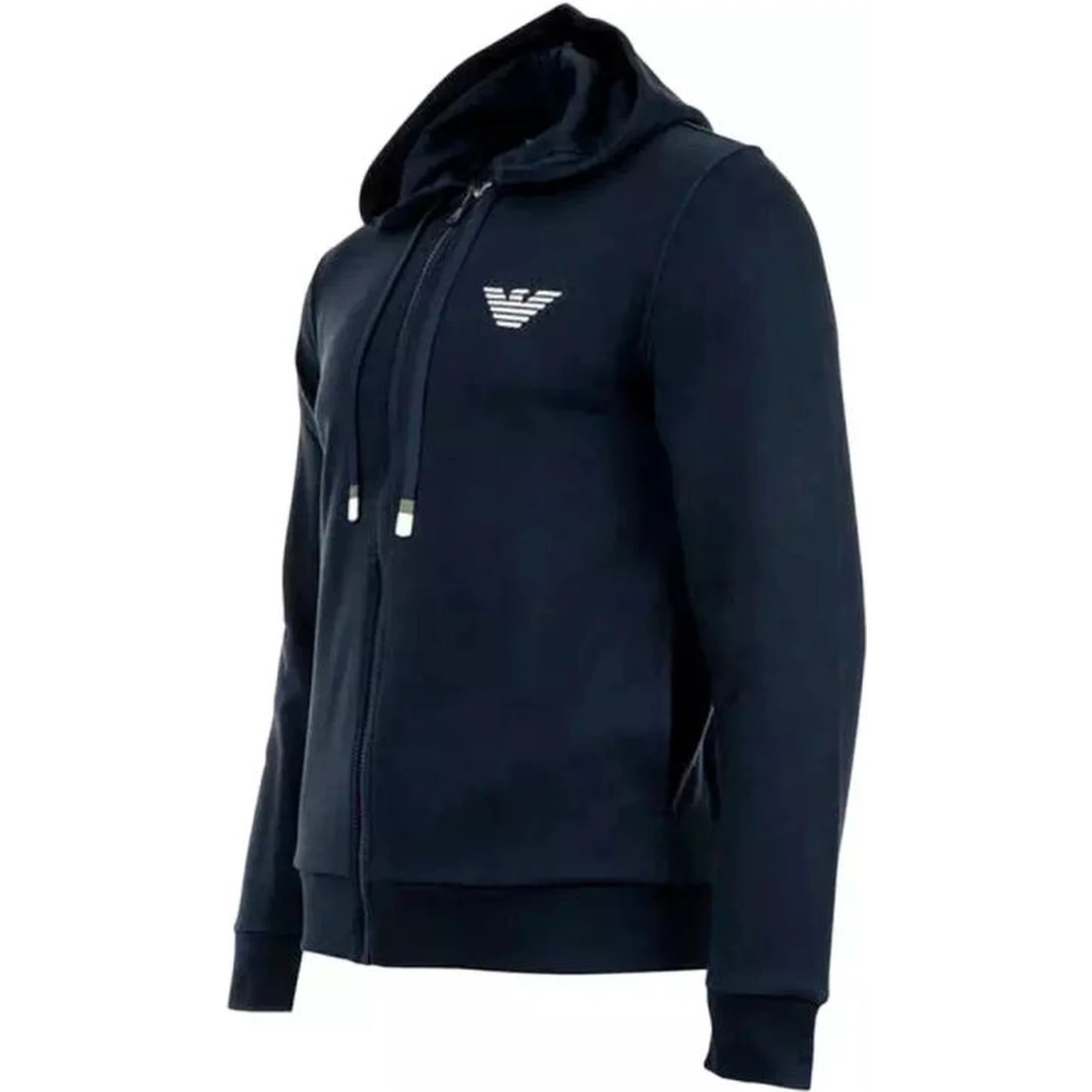 Blue Cotton Hoodie