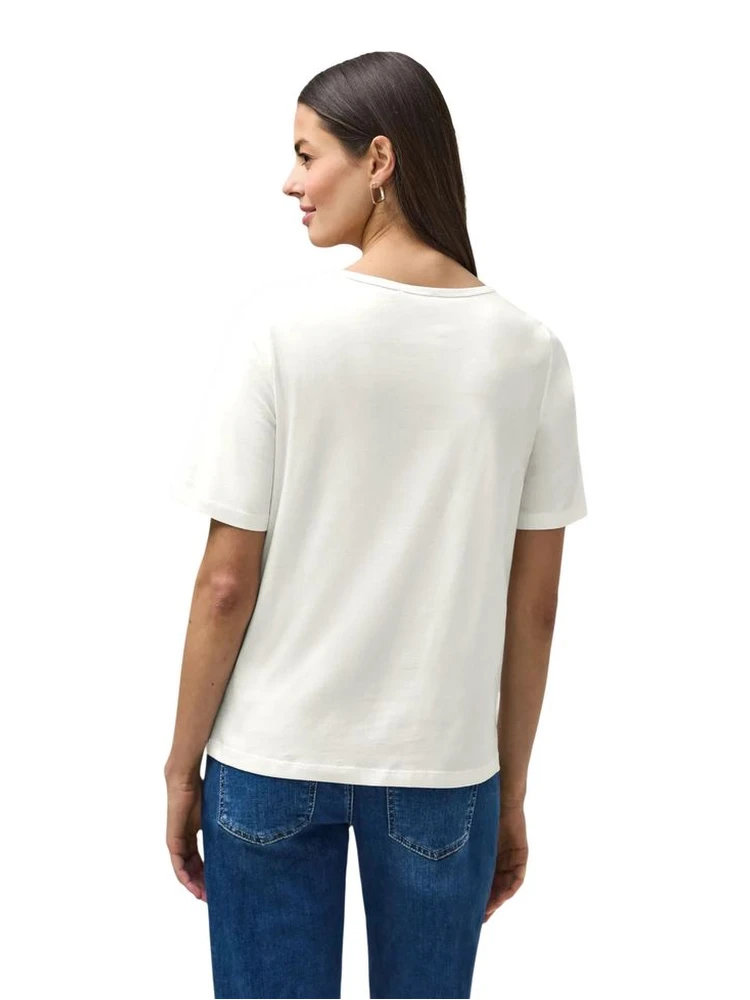 White Cotton T-Shirt alternative