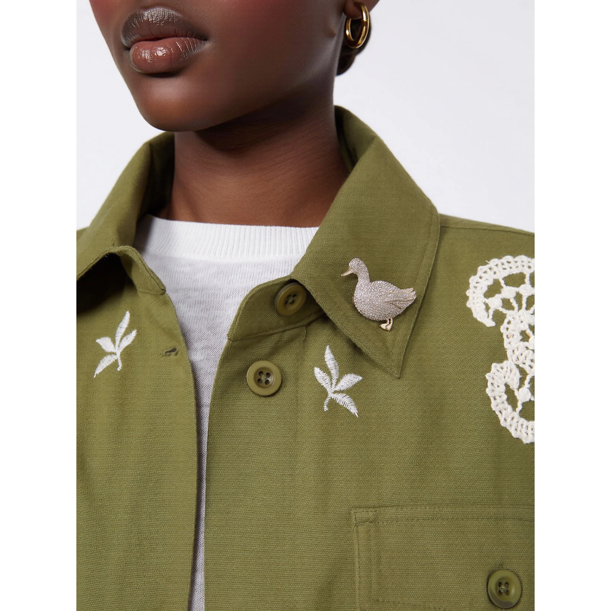 WEEKEND MAX MARA WKAVAMPATA brooch