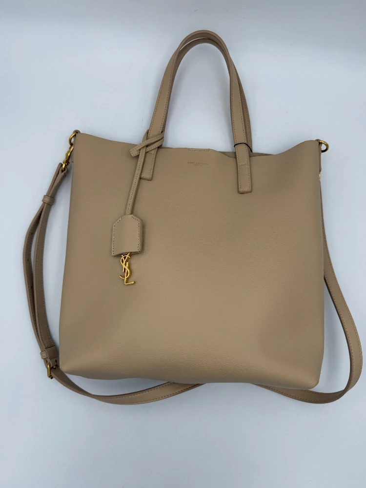 SAINT LAURENT SHOPPING Beige Bag