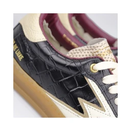 "Club" crocodile effect sneakers