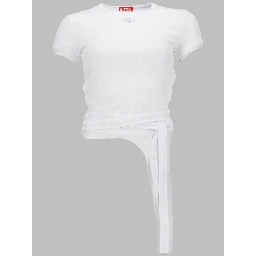 T-SHIRT A COSTINE CON LACCI