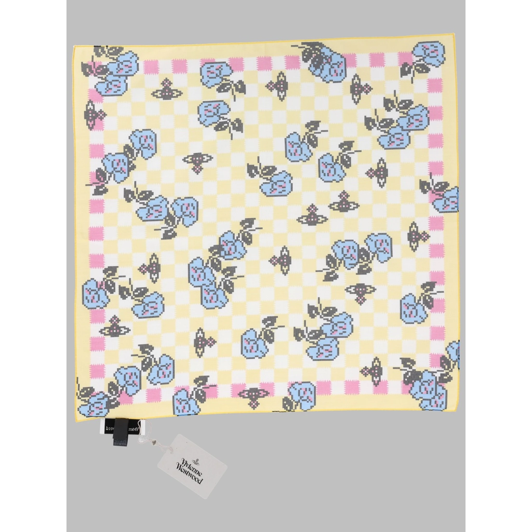 FOULARD "PIXEL ROSE"