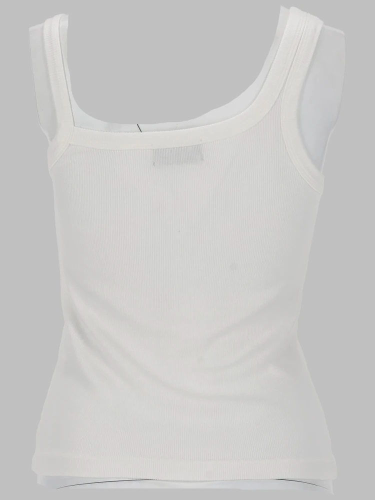 TOP "ASYMMETRIC" CON MICRO LOGO alternative