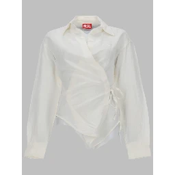 CAMICIA CON CHIUSURA A PORTAFOGLIO