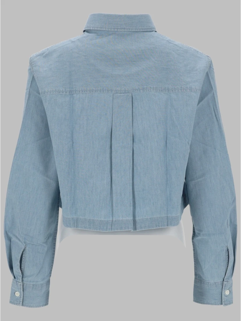 CAMICIA CROPPED "BABY FOX"