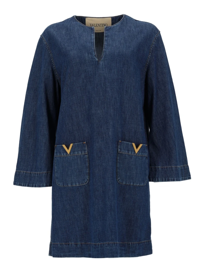 ABITO IN DENIM "CHAMBRAY"