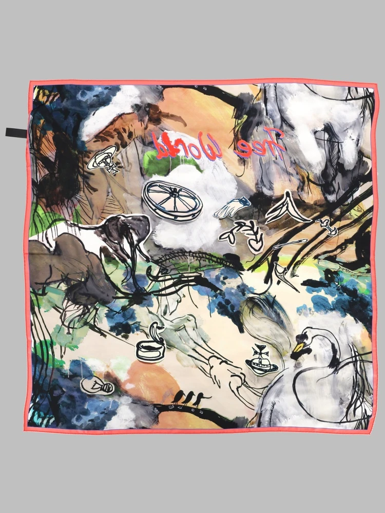 FOULARD QUADRATO "FREE WORLD" alternative