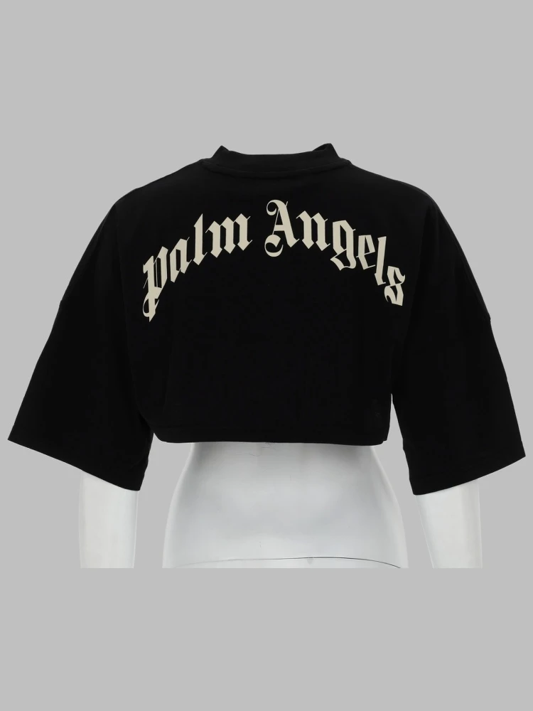 T-SHIRT CROPPED CON LOGO alternative