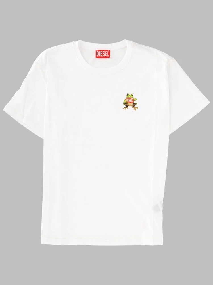 T-SHIRT IN COTONE CON STAMPA LOGO