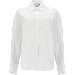 CAMICIA CON INSERTI IN PIZZO