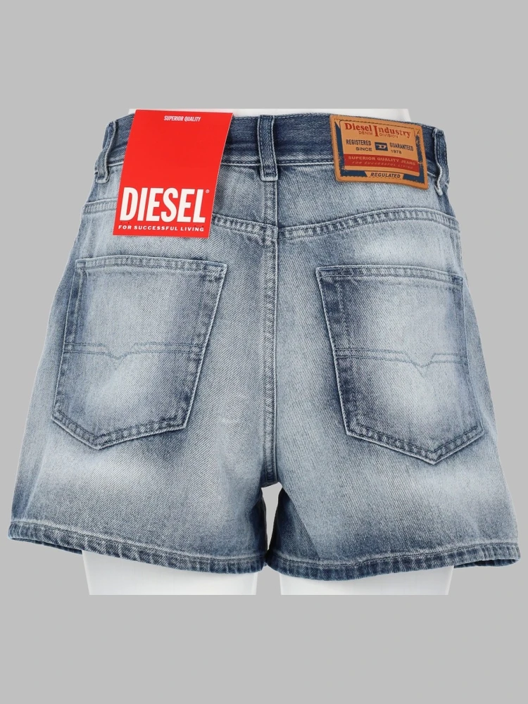 SHORTS "DE-HELIOS" IN DENIM alternative
