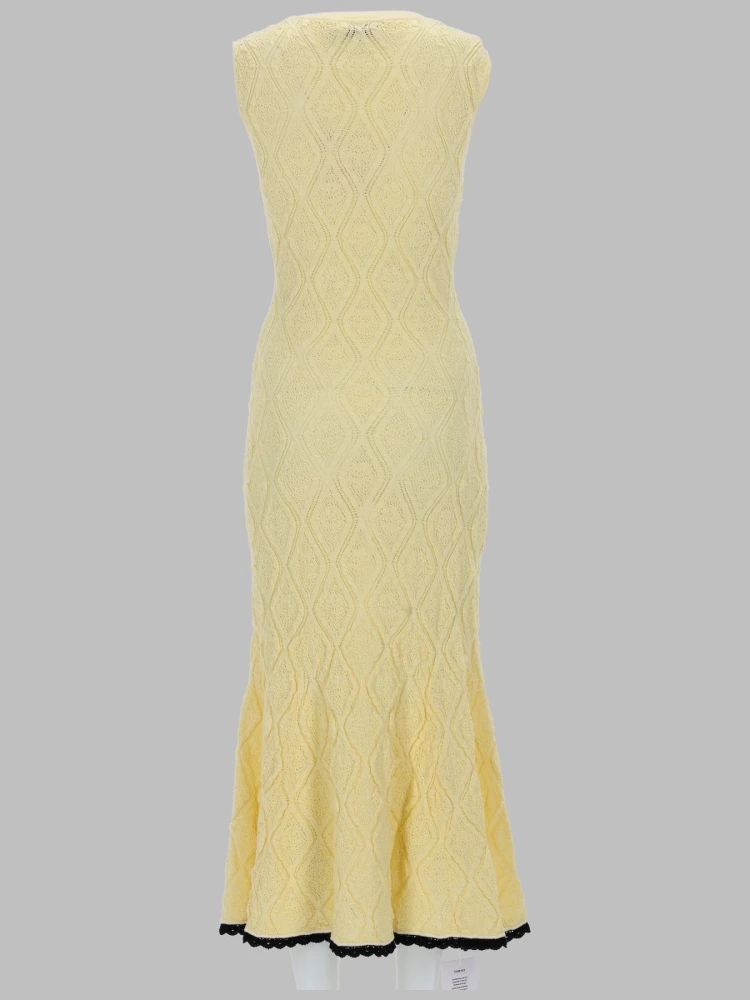 ABITO MIDI IN MAGLIA TRAFORATA alternative