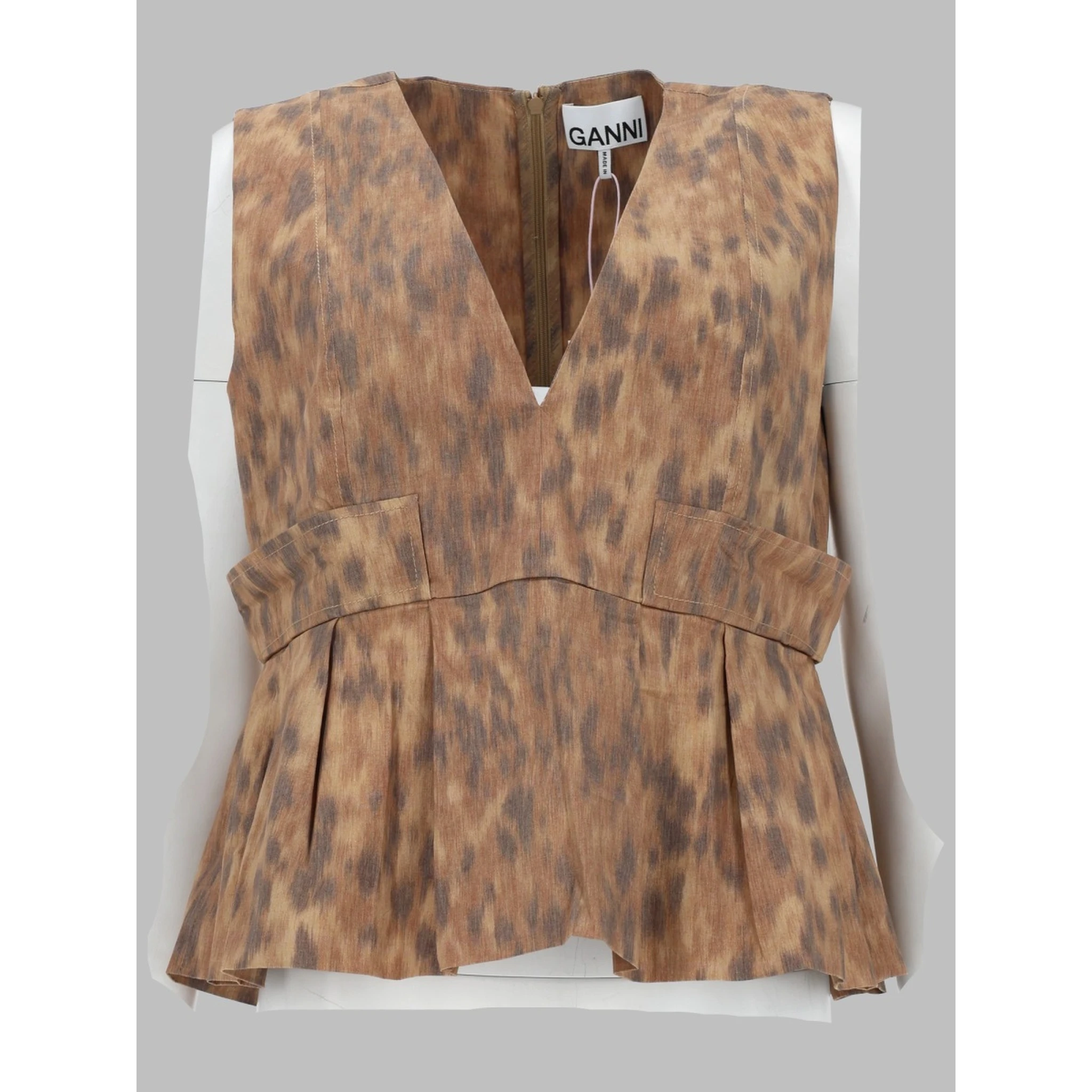 BLUSA IN COTONE CON STAMPA