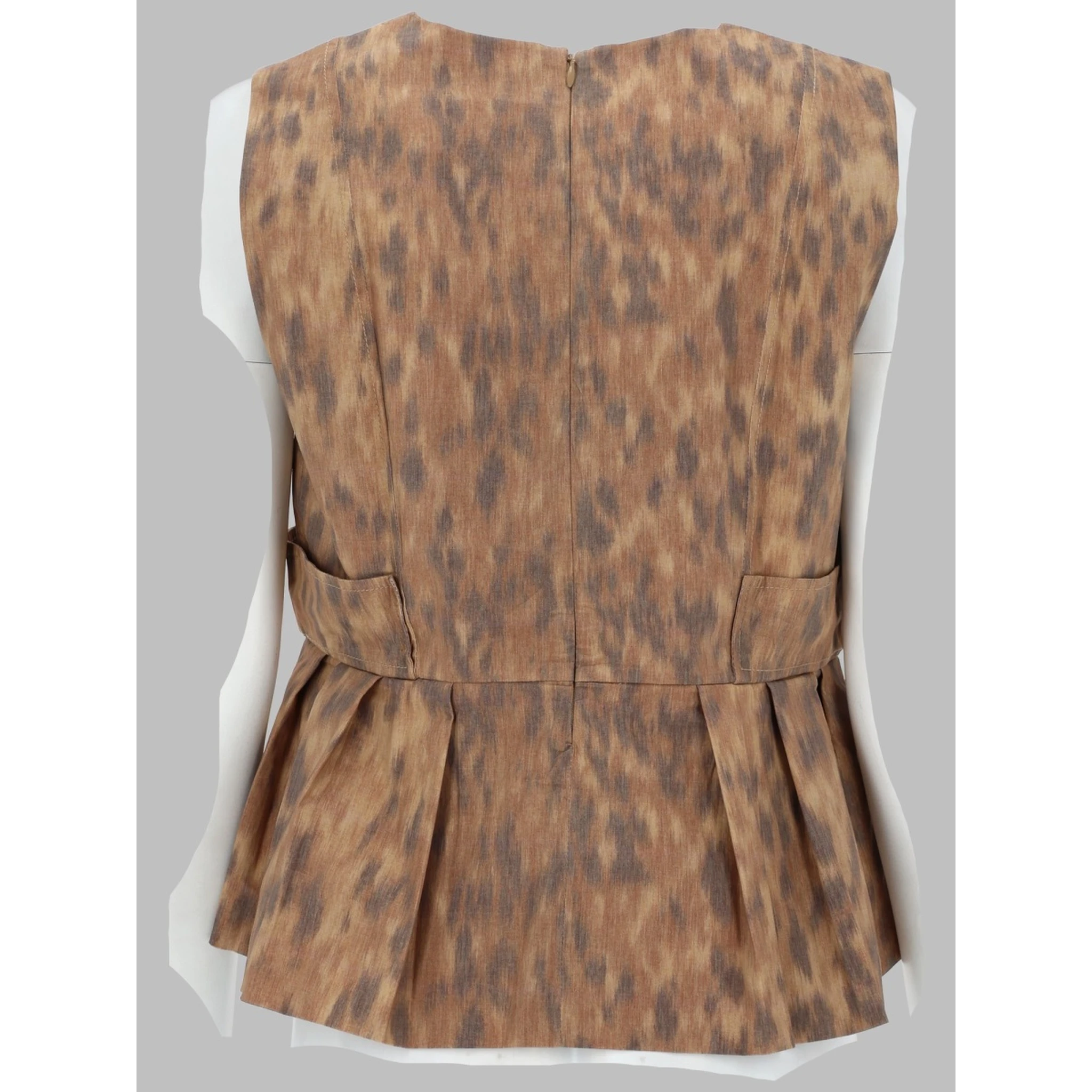 BLUSA IN COTONE CON STAMPA