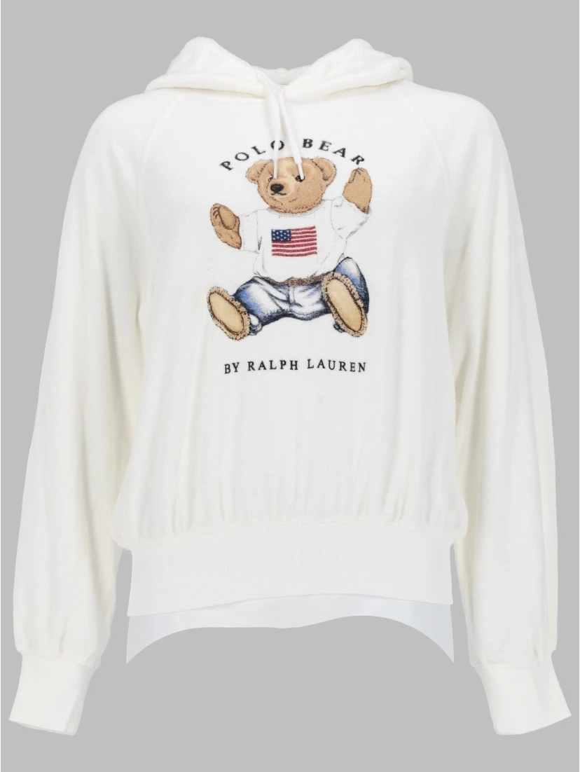 FELPA "POLO BEAR" CON LOGO