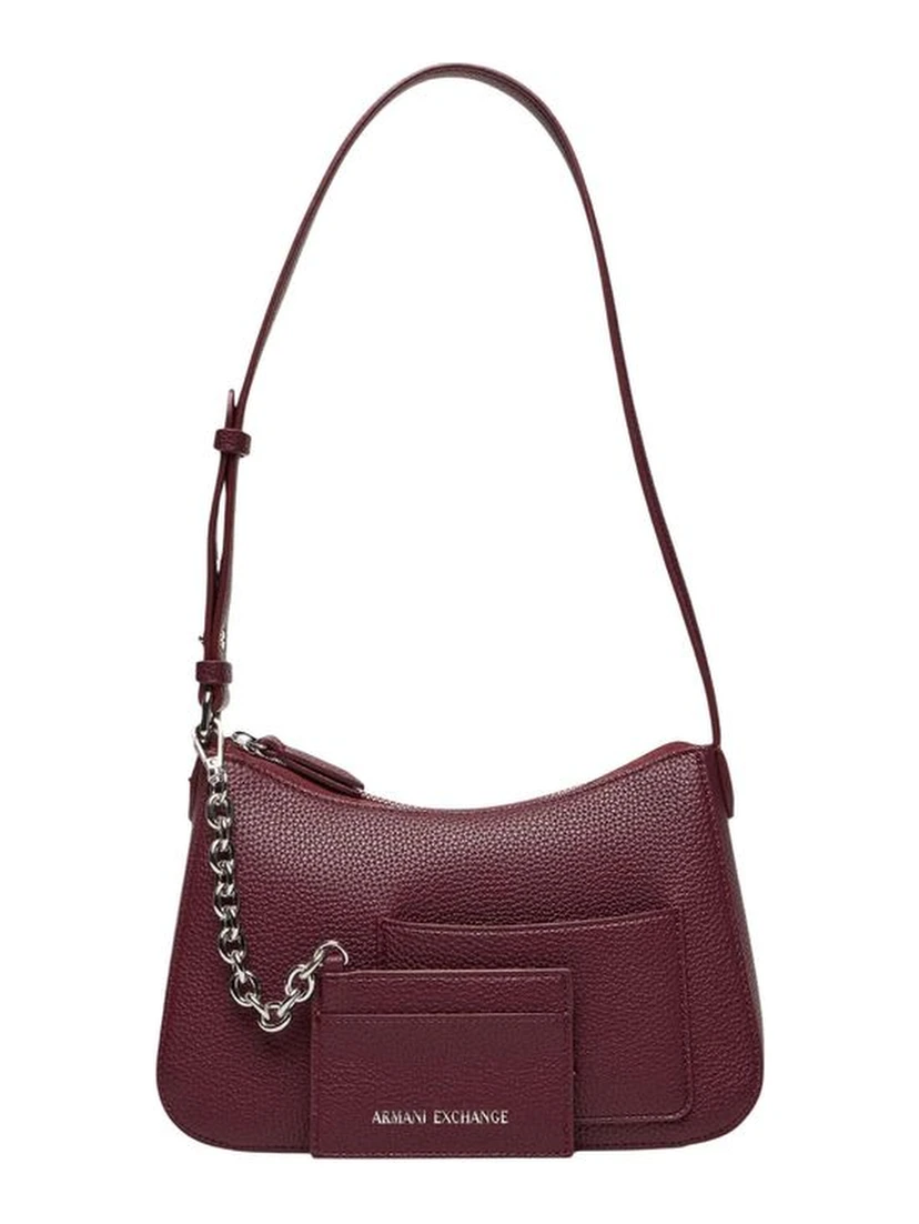 Bordeaux Polyester Handbag