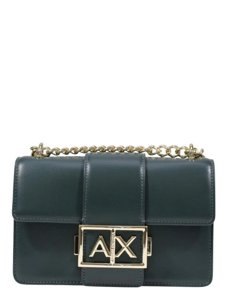 Green Polyester Handbag