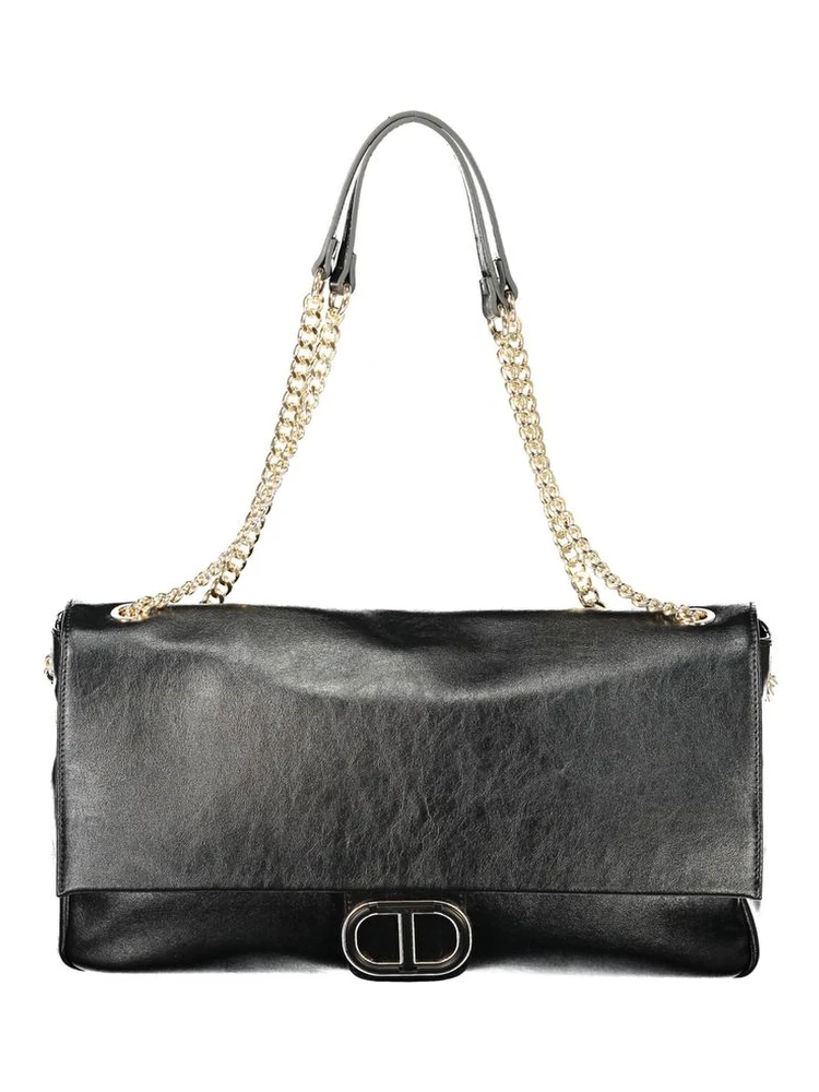 Nero Poliuretano Woman Shoulder Bag
