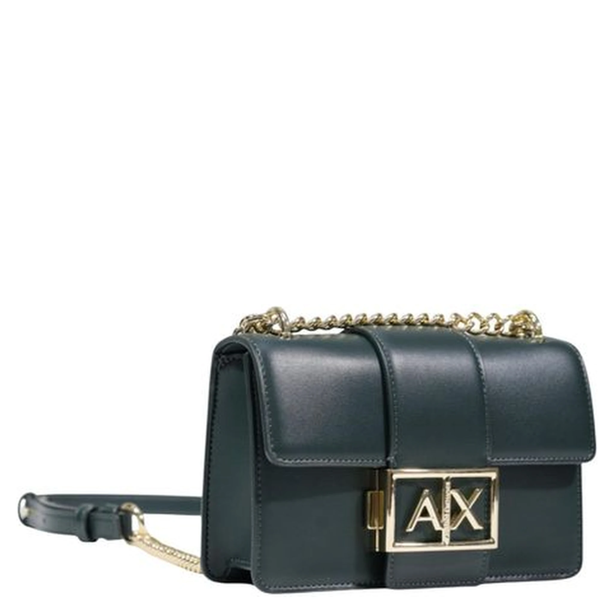 Green Polyester Handbag