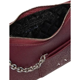 Bordeaux Polyester Handbag
