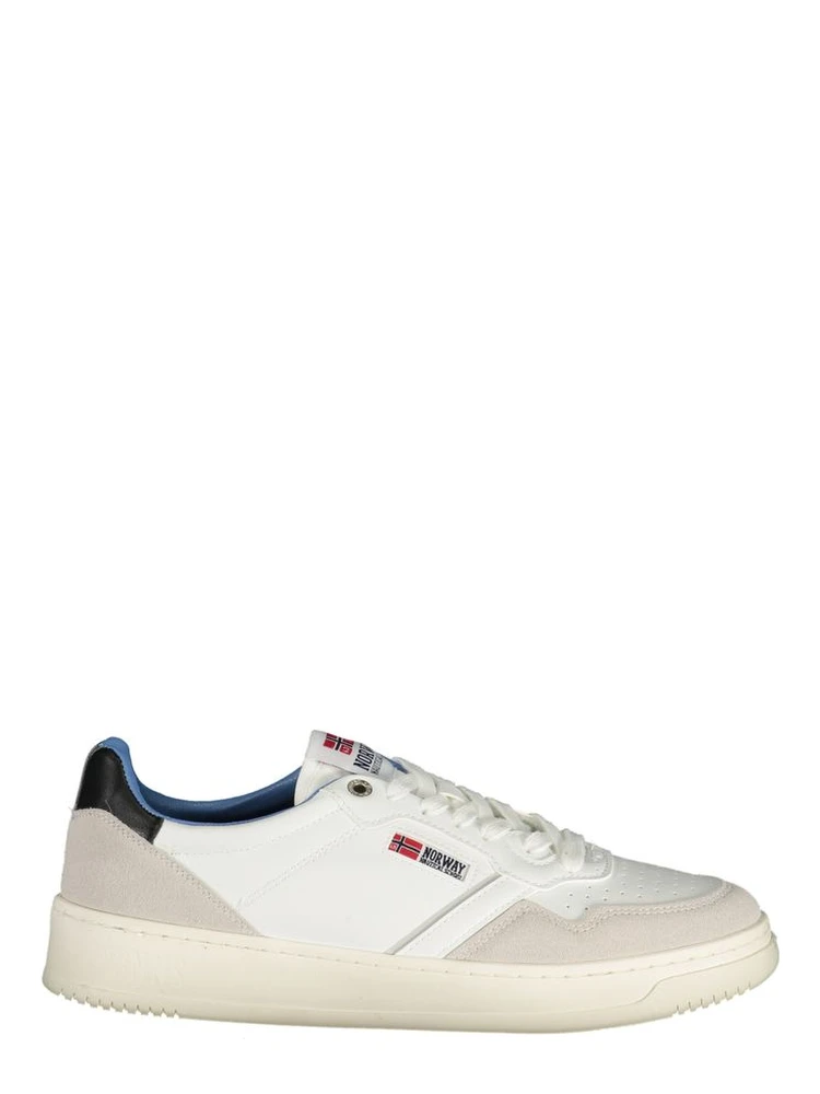Bianco Polyurethane Men Sneaker