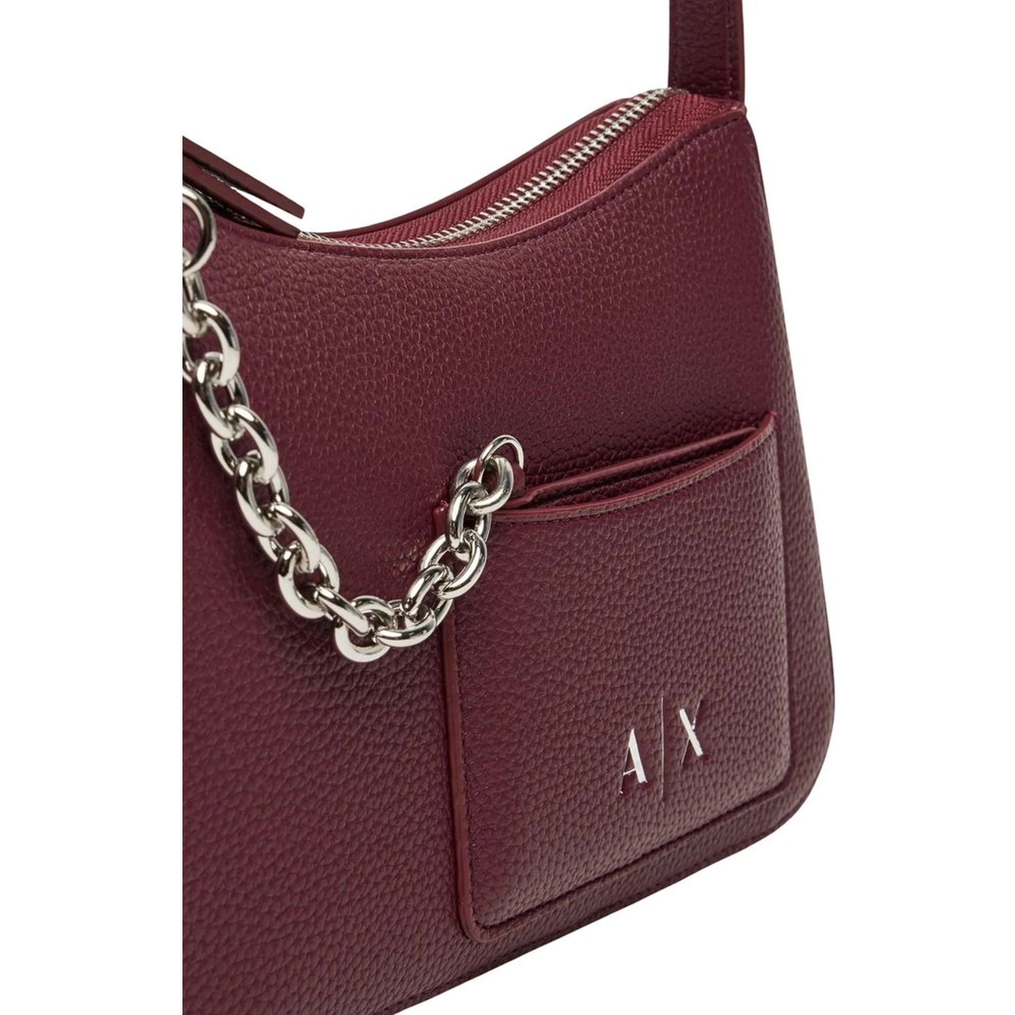 Bordeaux Polyester Handbag