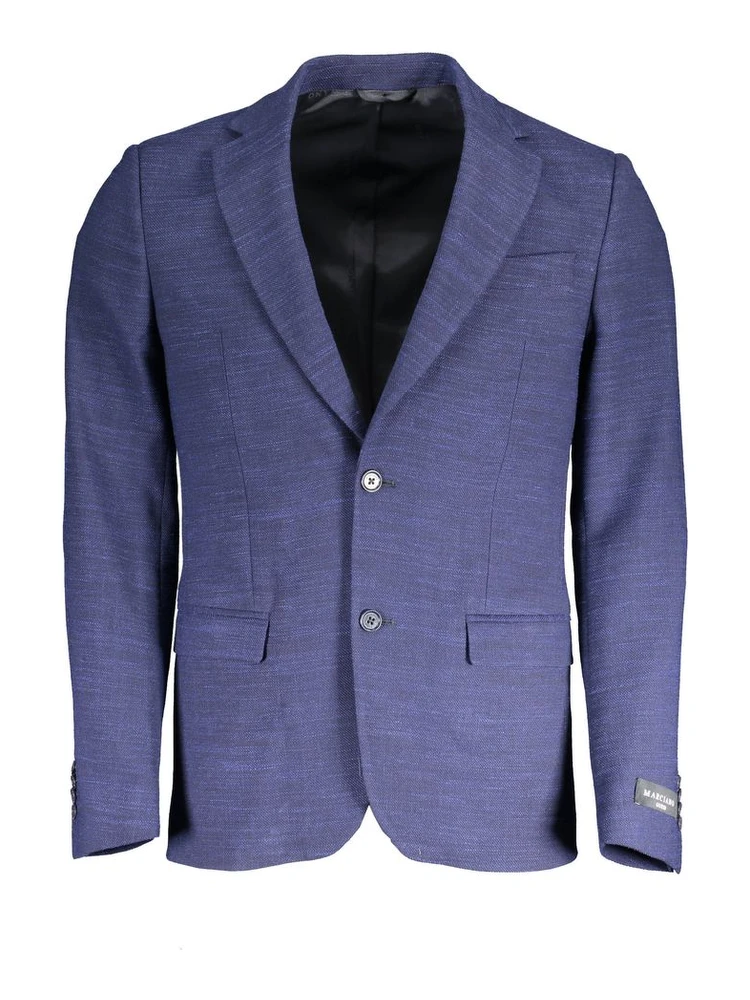 Blu Wool Women Jacket