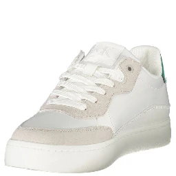 Bianco Polyurethane Men Sneaker