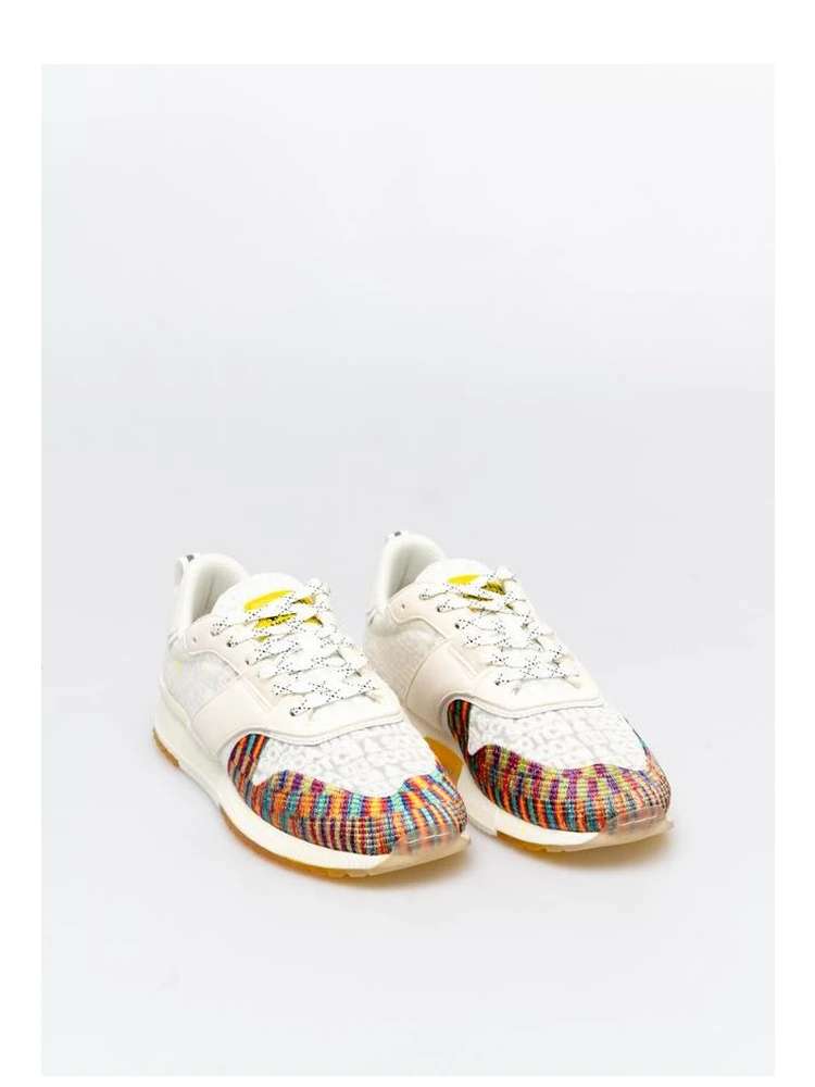 Bicolor Textile Athletic Sneakers alternative