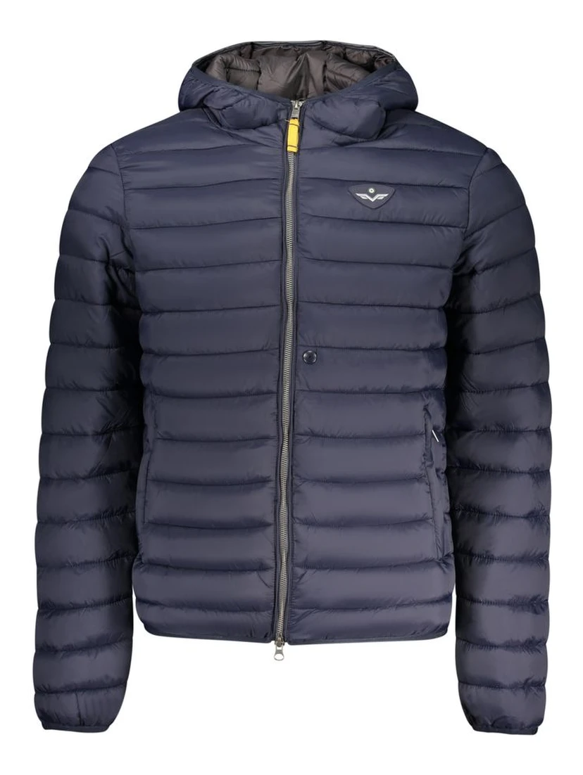 Blu Poliammide Men's Jacket