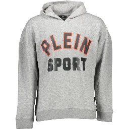 Grigio Cotton Men Sweatshirt