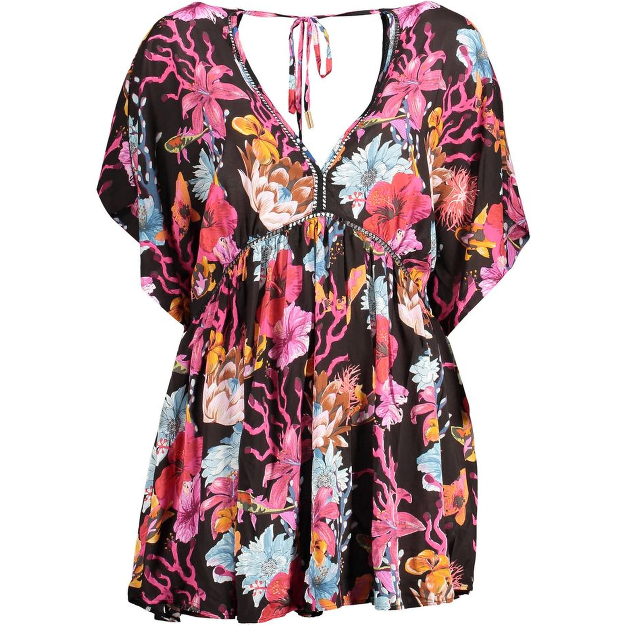Black Viscose Women Dress