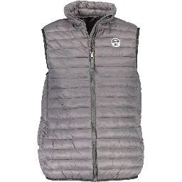 Grigio Poliammide Mens Vest