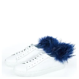 White Lamb Leather Women Sneaker